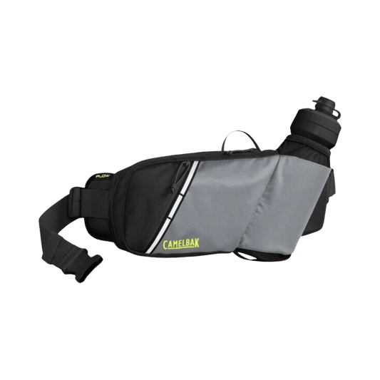 CAMELBAK PODIUM FLOW BELT - 21 OZ - SILVER/LIME - FRONT VIEW