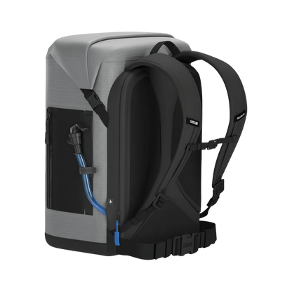 CAMELBAK CHILLBAK PACK 30L SOFT COOLER - 6 L - MONUMENT GREY - BACK VIEW