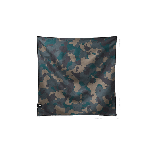 NOMADIX BANDANA TOWEL CAMO GREEN