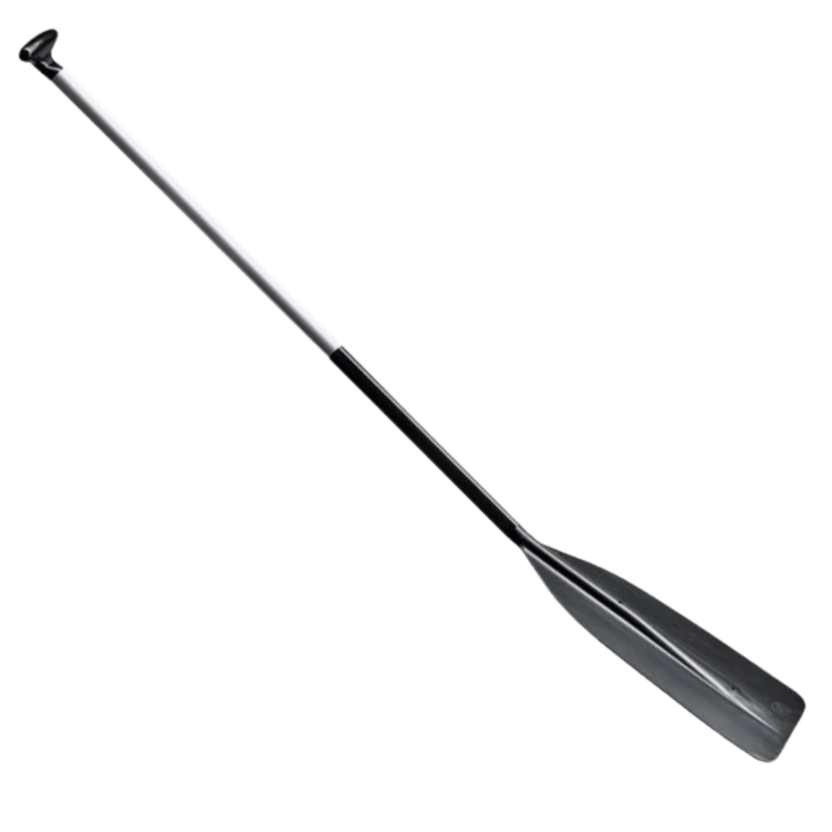 CANNON PADDLES 8 BENT CANOE PADDLE - BLACK ALUMINUM