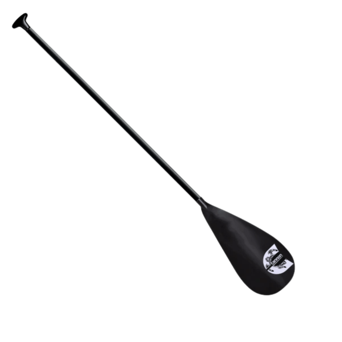 CANNON PADDLES BOOST CANOE PADDLE - BLACK ALUMINUM