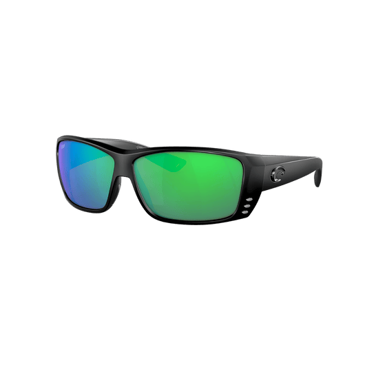 COSTA DEL MAR CAT CAY SUNGLASSES - BLACKOUT - GREEN
