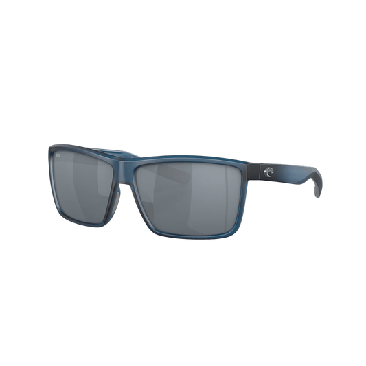 COSTA DEL MAR RINCONCITO SUNGLASSES - MATTE ATLANTIC BLUE / GRAY SILVER