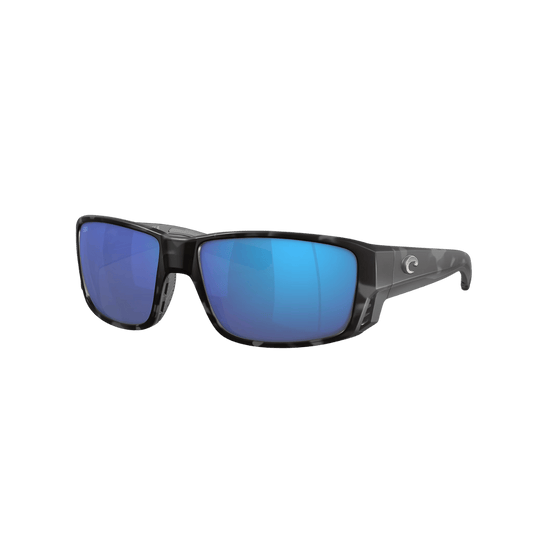COSTA DEL MAR TUNA ALLEY PRO SUNGLASSES - TIGER SHARK - BLUE