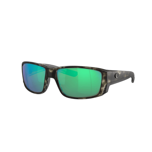 COSTA DEL MAR TUNA ALLEY PRO SUNGLASSES - MATTE WETLANDS - GREEN