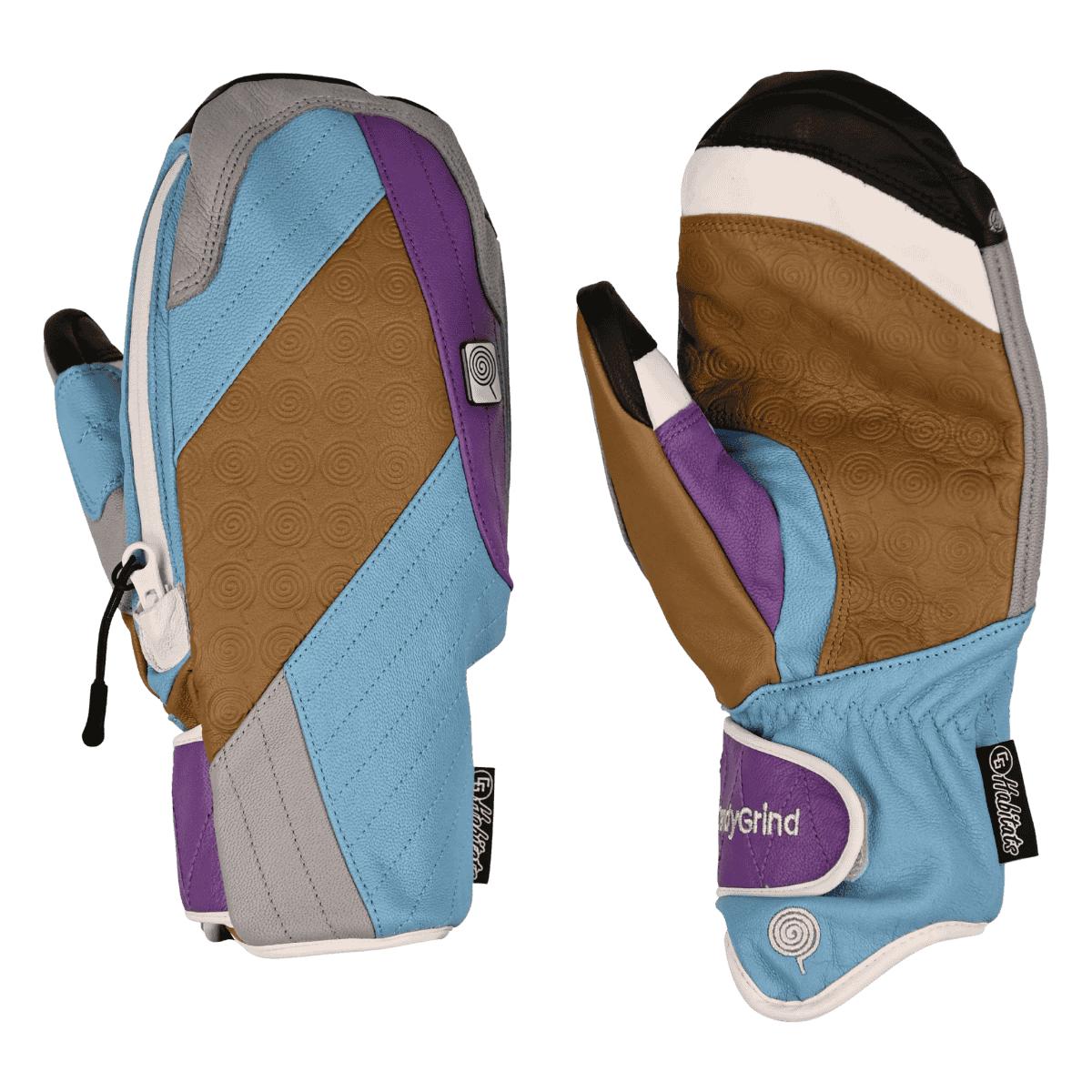CG HABITATS HANDBAG MITTEN - OG CANDYGRIND TAFFY - FRONT/BACK VIEW