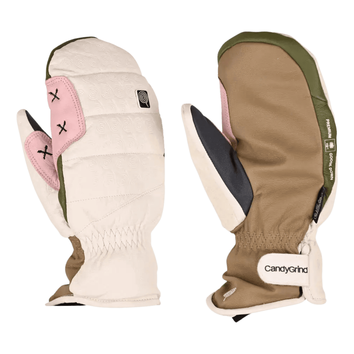 CG HABITATS WORKMAN'S MITTEN - NEAPOLITAN - FRONT/BACK VIEW