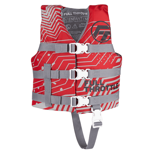 CHILD NYLON VEST - RED
