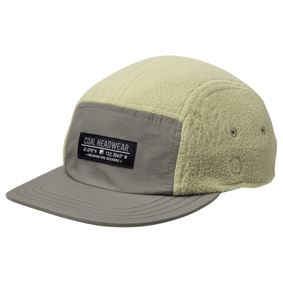 COAL THE BRIDGER GREY/SAGE GREEN 5 PANEL HAT