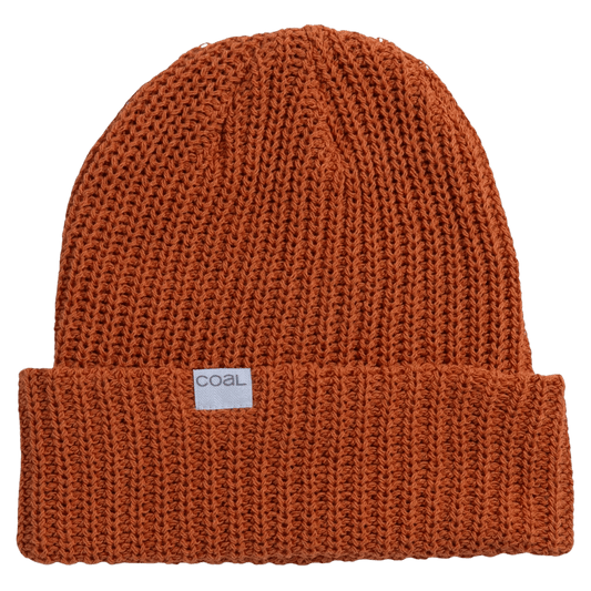 COAL THE EDDIE BURNT ORANGE BEANIE