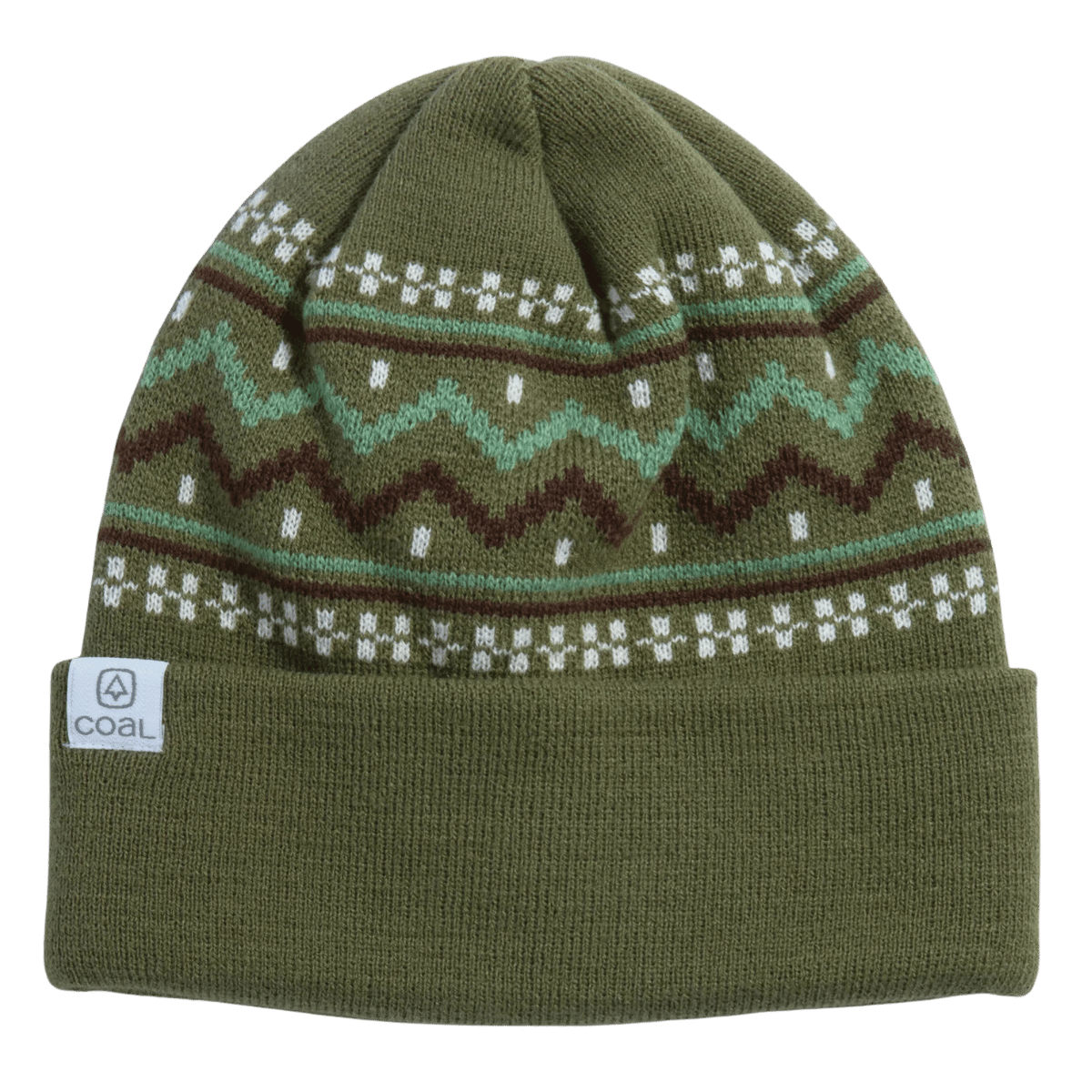 COAL THE FJORD OLIVE BEANIE