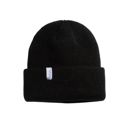 COAL THE FRENA BEANIE - BLACK - FRONT VIEW