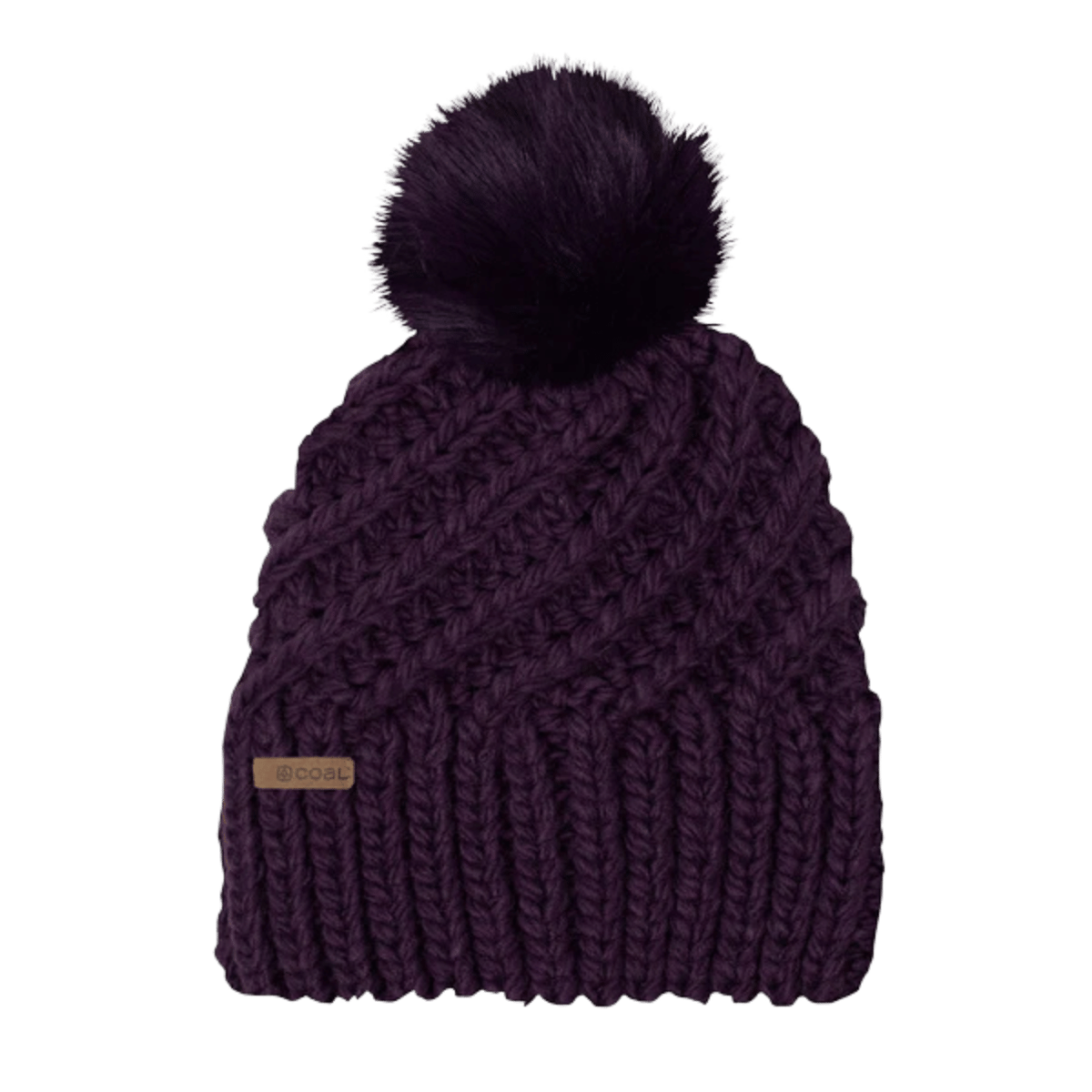 COAL THE MAIZY BEANIE BLACK CHERRY
