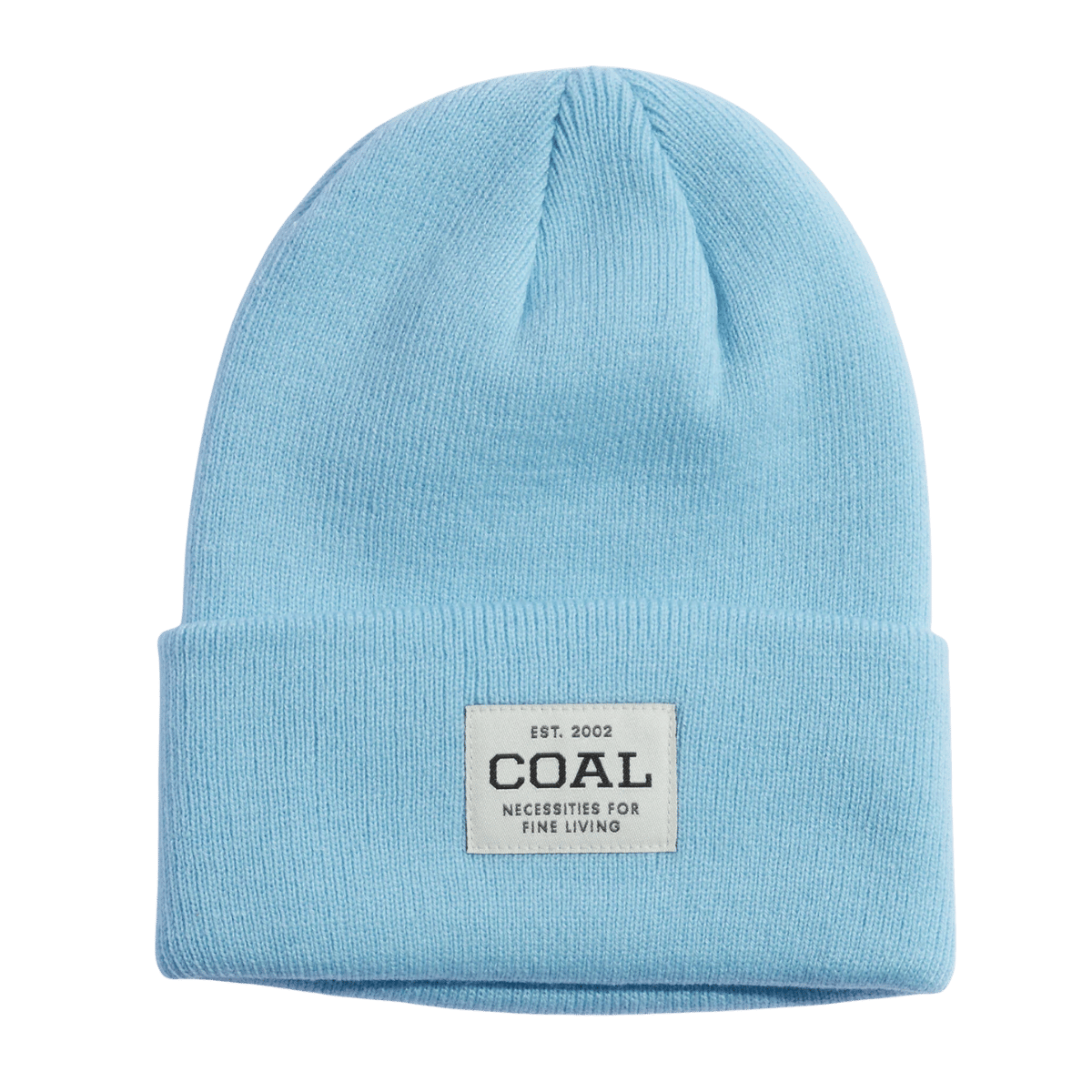 COAL THE UNIFORM KNIT CUFF BEANIE LIGHT BLUE