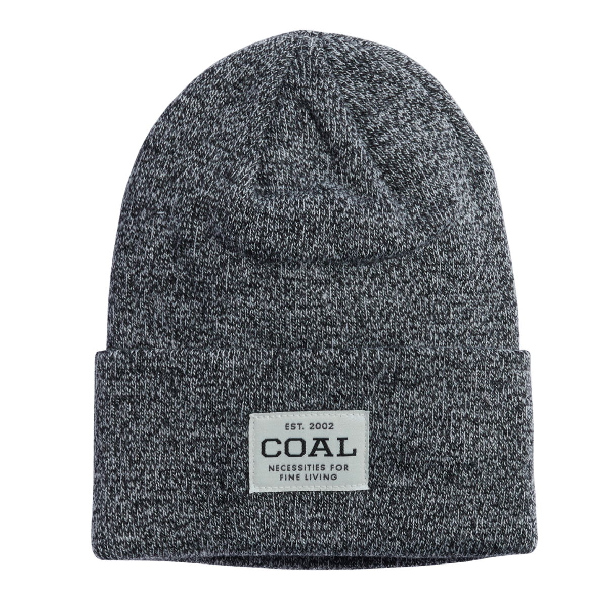 COAL THE UNIFORM KNIT CUFF BEANIE BLACK MARL