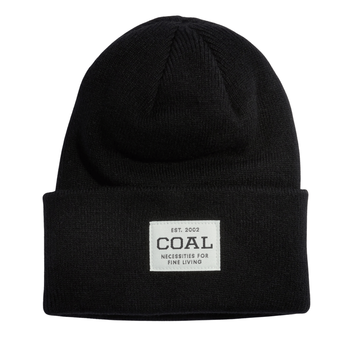 COAL THE UNIFORM KNIT CUFF BEANIE BLACK