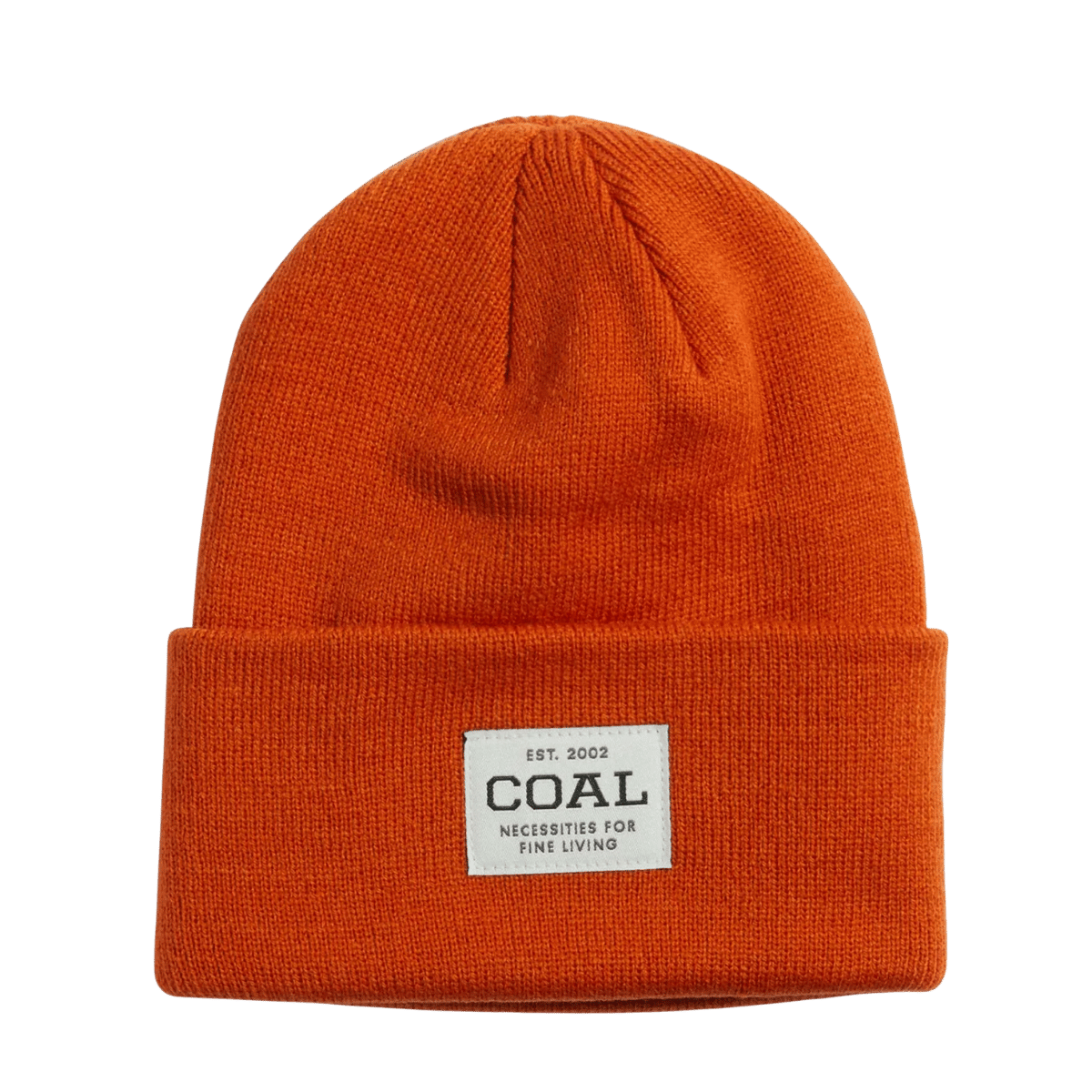 COAL THE UNIFORM KNIT CUFF BEANIE BURNT ORANGE