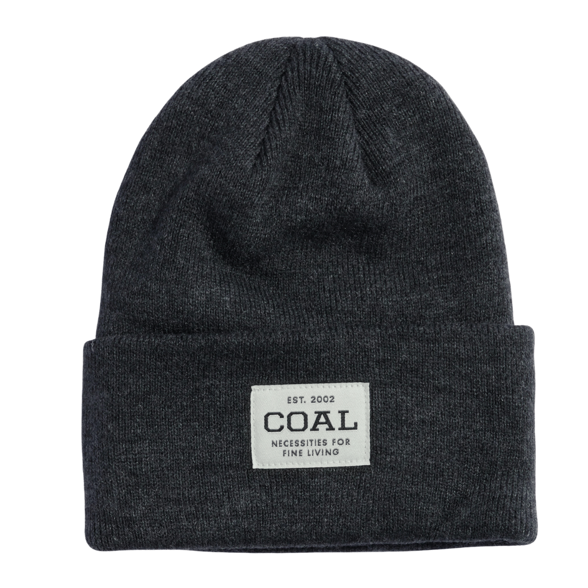 COAL THE UNIFORM KNIT CUFF BEANIE CHARCOAL
