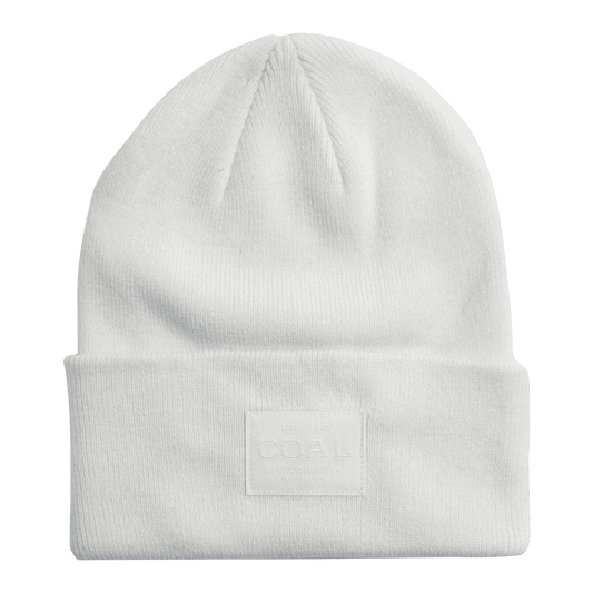 COAL THE UNIFORM CASHMERE OFF WHITE BEANIE