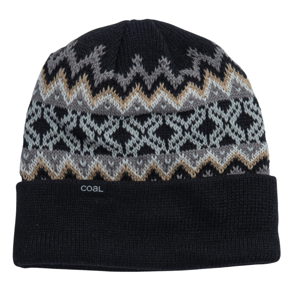 COAL THE WINTERS BLACK/OFF WHITE BEANIE