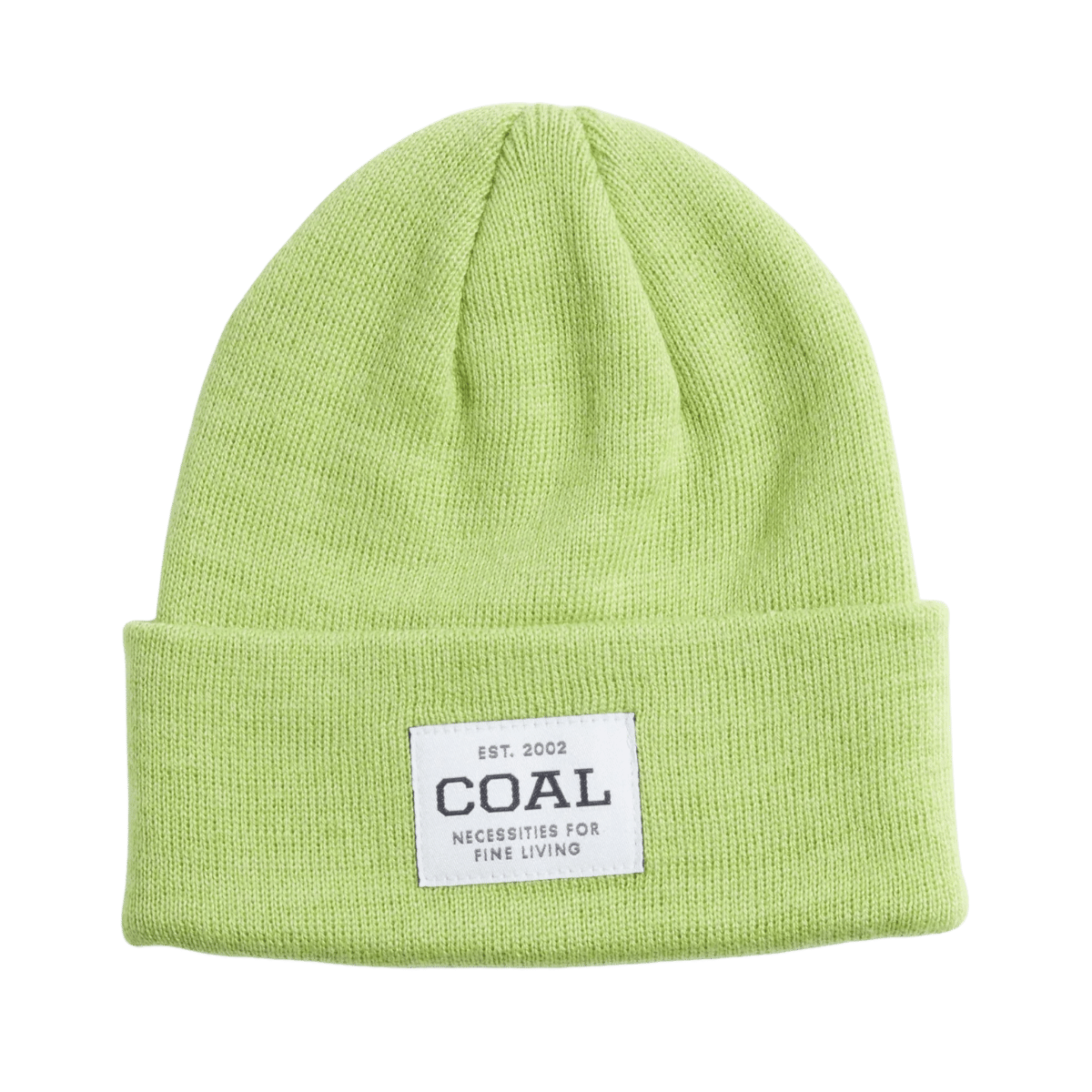 COAL THE UNIFORM KIDS ACID GREEN BEANIE