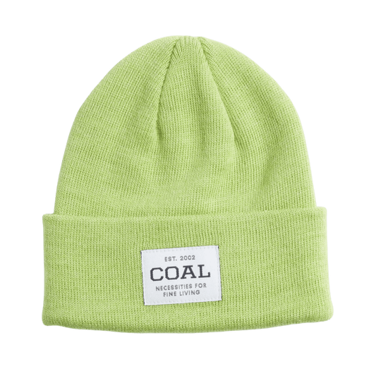 COAL THE UNIFORM KIDS ACID GREEN BEANIE