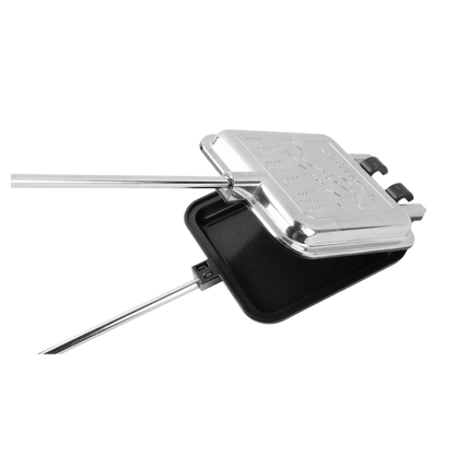 COGHLANS ALUMINUM 26" CAMP COOKER -CLOSE-UP VIEW