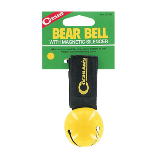 COGHLANS BEAR BELL WITH MAGNETIC SILENCER - YELLOW