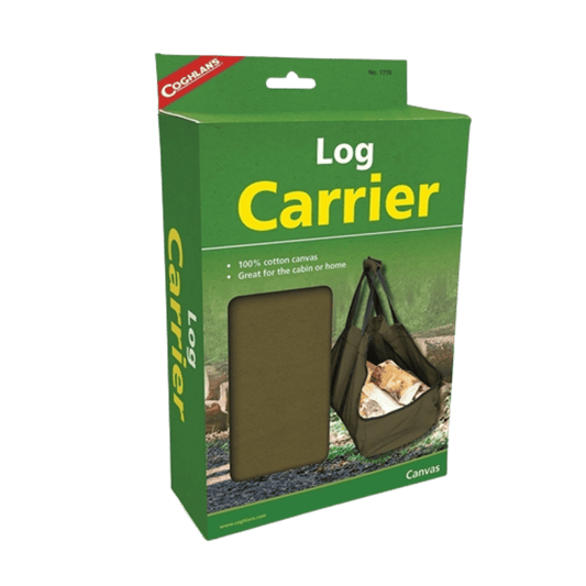 COGHLANS LOG CARRIER - 1 LB - PRODUCT PACKAGING DETAIL