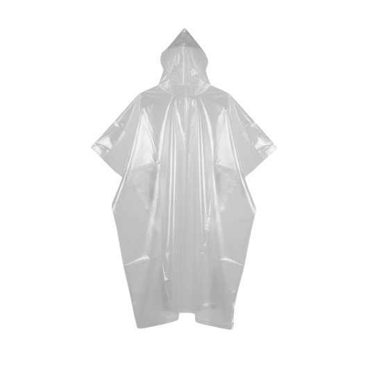 COGHLANS EMERGENCY PONCHO - CLEAR - ONE SIZE
