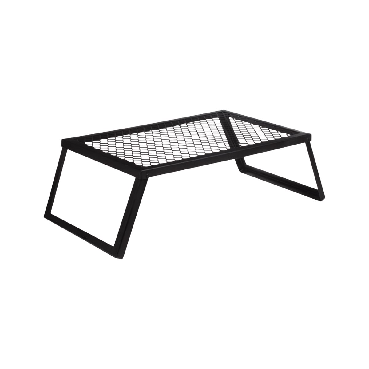 COGHLAN'S HEAVY DUTY CAMP GRILL – SETUP VIEW ON STAND
