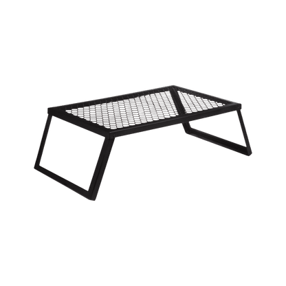 COGHLAN'S HEAVY DUTY CAMP GRILL – SETUP VIEW ON STAND