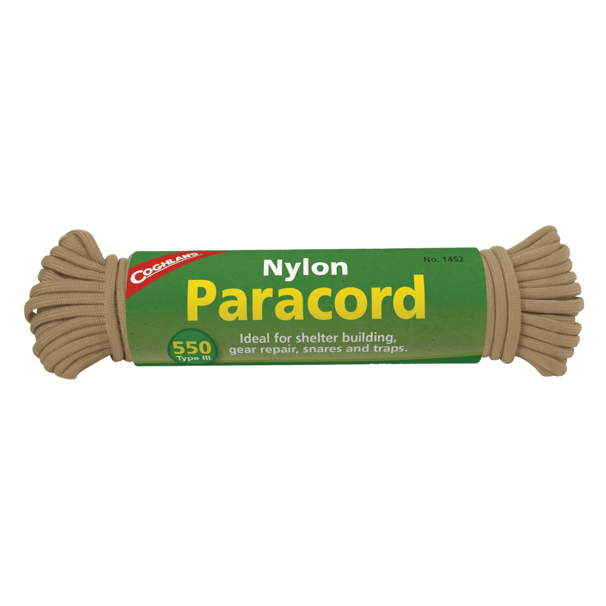 COGHLANS PARACORD 50FT - TAN