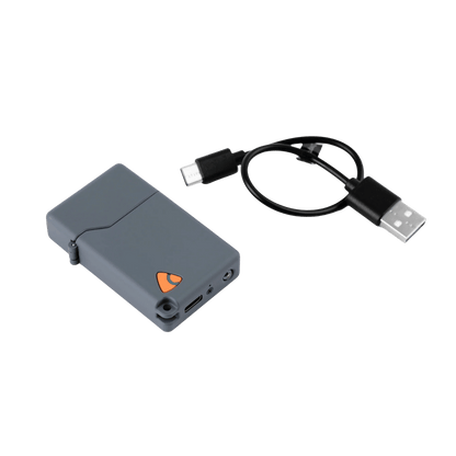 COGHLANS PLASMA LIGHTER - GRAY AND ORANGE (CORD INCLUDED)