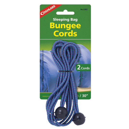COGHLANS SLEEPING BAG BUNGEE CORDS - 30" - 2 CORDS