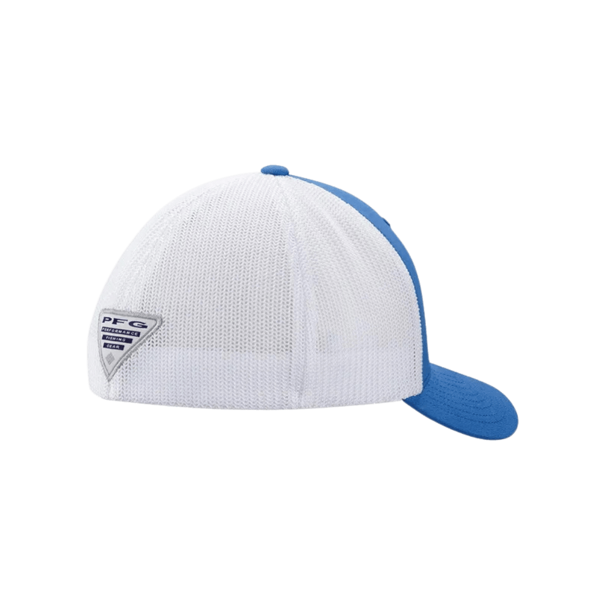 COLUMBIA PFG JR MESH BALL CAP - VIVID BLUE - ONE SIZE - BACK VIEW