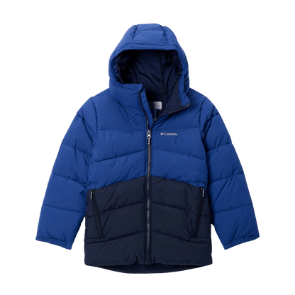 COLUMBIA BOYS' ARCTIC BLAST II JACKET - MOUNTAIN BLUE - FRONT VIEW