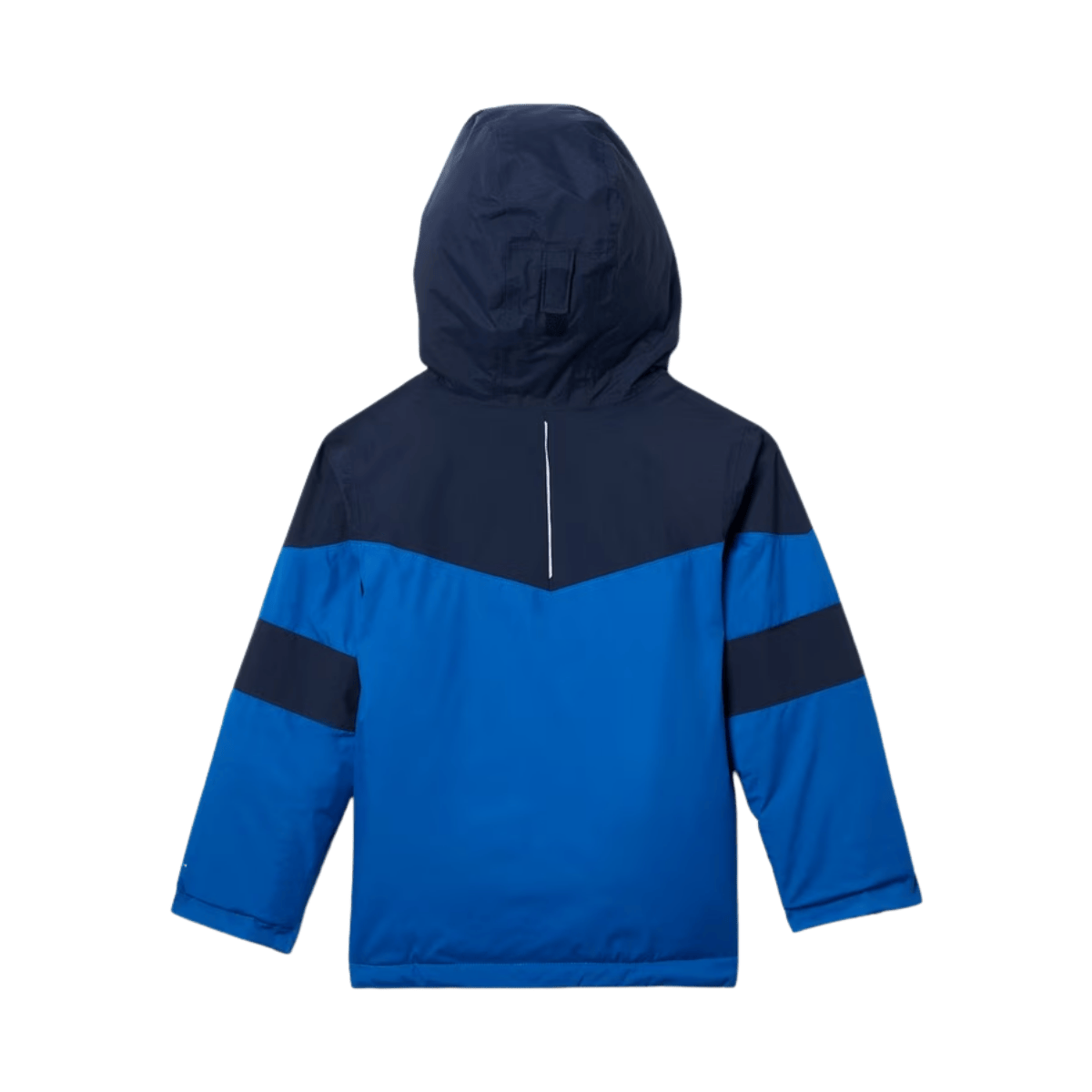 COLUMBIA BOYS' MIGHTY MOGUL II JACKET - COLLEGIATE NAVY - BACK VIEW