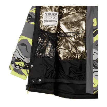 COLUMBIA BOYS' MIGHTY MOGUL II JACKET - RADIATION TECTONIC  - FEATURE VIEW