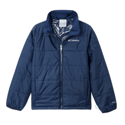 COLUMBIA BOYS' WHIRLIBIRD II INTERCHANGE JACKET - SHASTA GEO - INNER VIEW