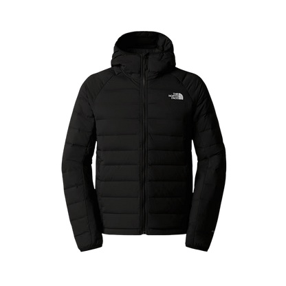 NORTH FACE MEN'S BELLEVIEW STRETCH DOWN JACKET - TNF BLACK - FRONT VIEW