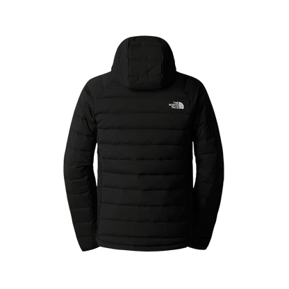 NORTH FACE MEN'S BELLEVIEW STRETCH DOWN JACKET - TNF BLACK - BACK VIEW