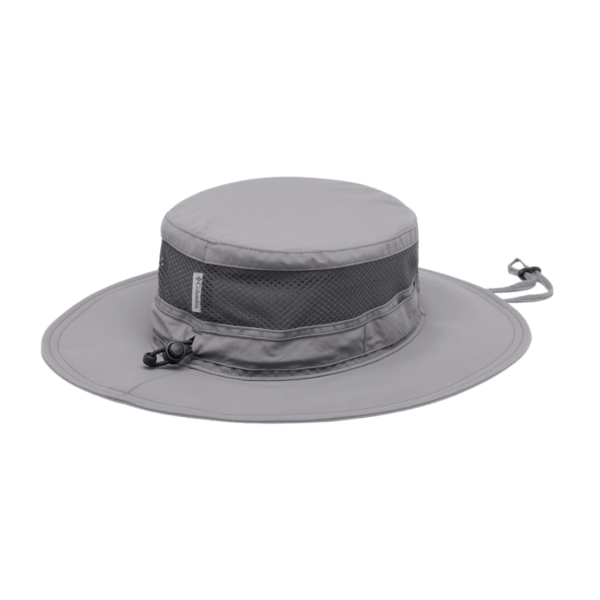 COLUMBIA BORA BORA BOONEY HAT - ONE SIZE - CITY GREY - BACK VIEW