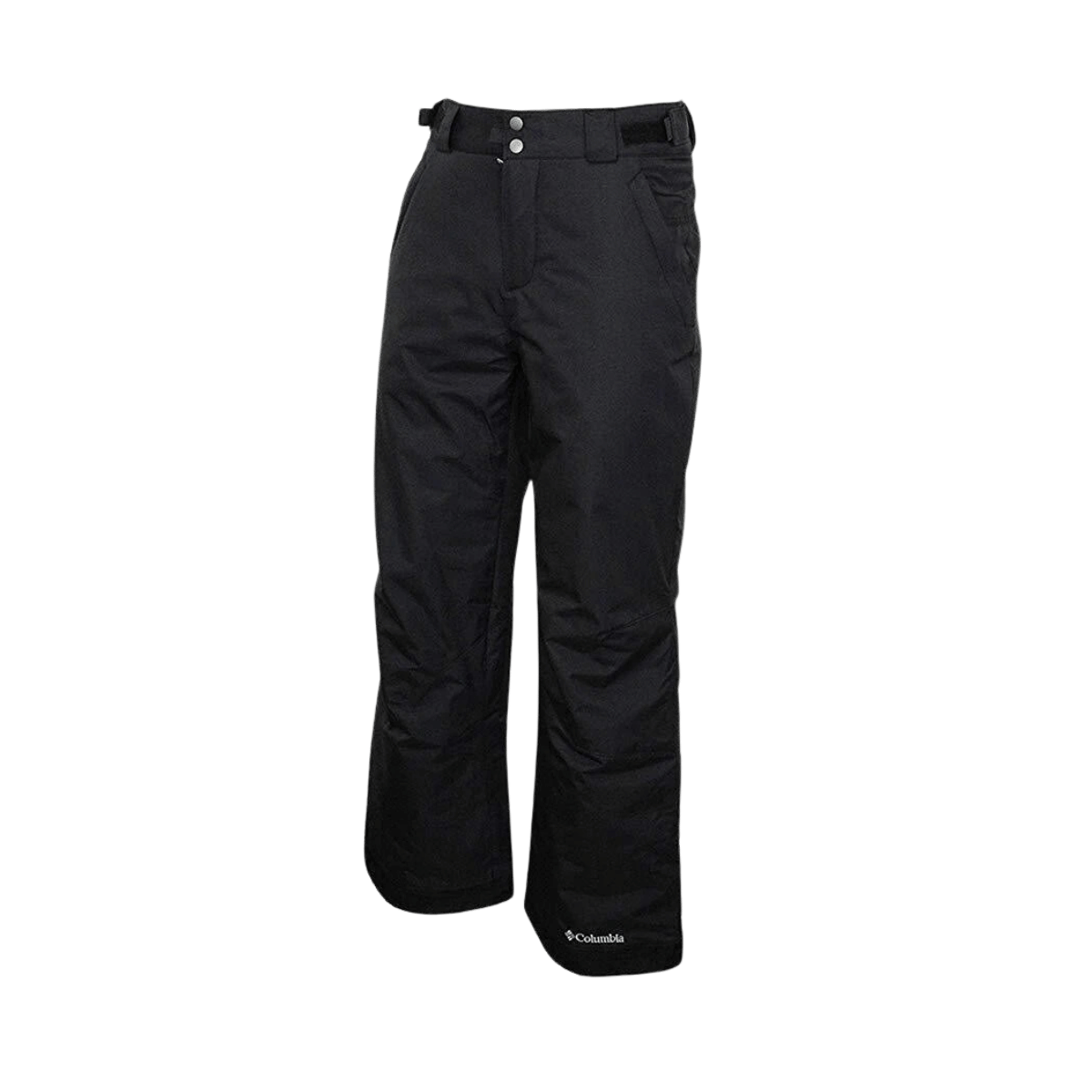 COLUMBIA MEN'S BUGABOO IV PANTS - BLACK - FRONT VIEW