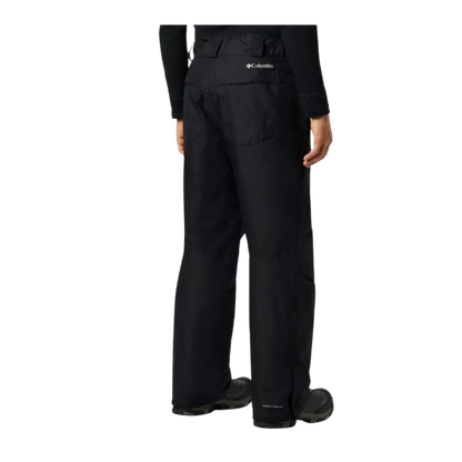 COLUMBIA MEN'S BUGABOO IV PANTS - BLACK - BACK VIEW