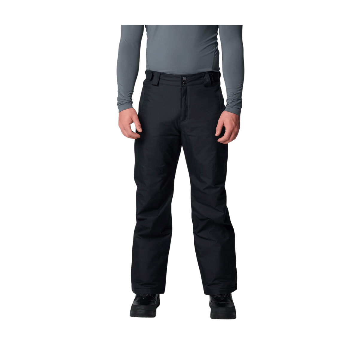 COLUMBIA BUGABOO V PANTS- BLACK - FRONT VIEW