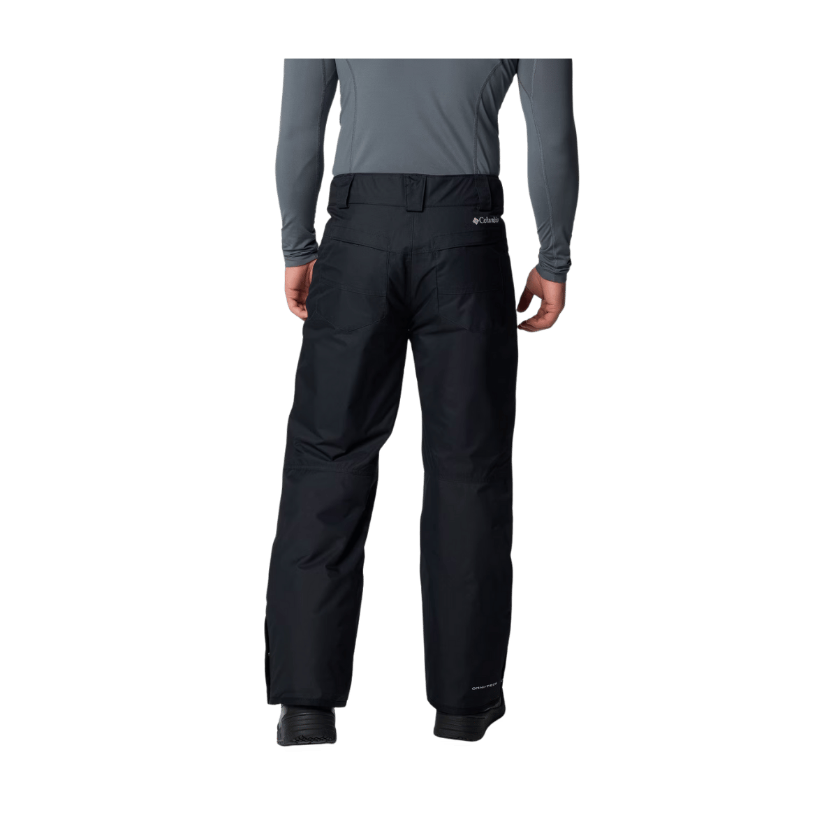 COLUMBIA BUGABOO V PANTS - BLACK - BACK VIEW