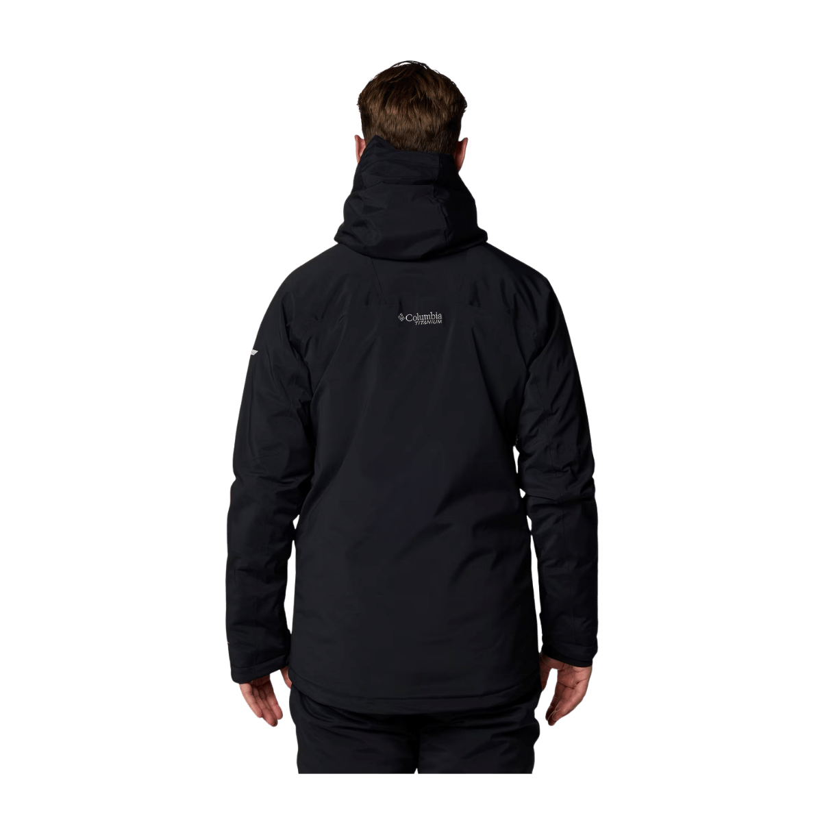 COLUMBIA CIRQUE BOWL JACKET - BLACK - BACK VIEW