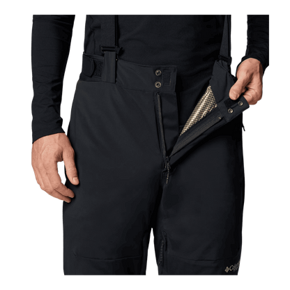 COLUMBIA CIRQUE BOWL PANTS - BLACK - FRONT WAIST DETAIL VIEW