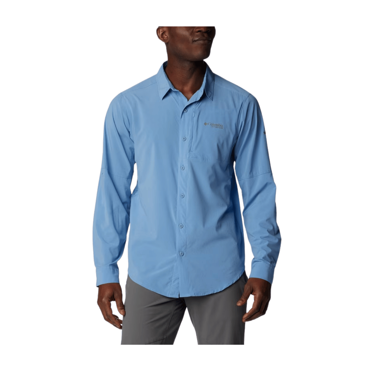 COLUMBIA CIRQUE RIVER VENTED WOVEN LONG SLEEVE SHIRT - SKYLER - FRONT VIEW